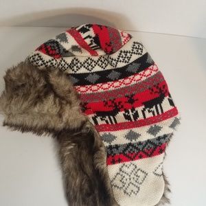 Pugs Warm Winter Trooper Trapper Sherpa Hat With F